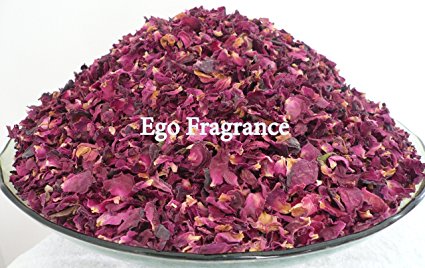 100 grams of Dried Rose Petals Wedding Confetti/Home Fragrance by Soothing IdeasÂ®