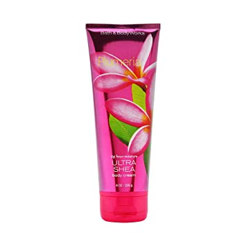 Bath & Body Works Plumeria Ultra Shea Body Cream, 8 Ounce