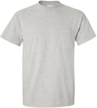 Gildan - DryBlend 50 Cotton/50 DryBlendPoly Pocket T-Shirt. 8300