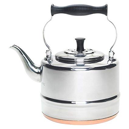 New New BonJour Tea 2 Qt. Stainless Steel Teakettle