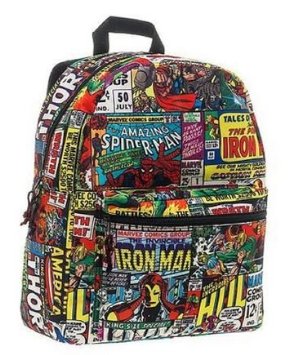 Marvel Comic Print 16" Backpack