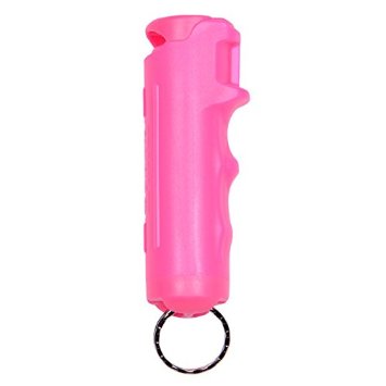 SABRE RED Police Grade Pepper Spray - Keychain Personal Security for Men, Women & Seniors