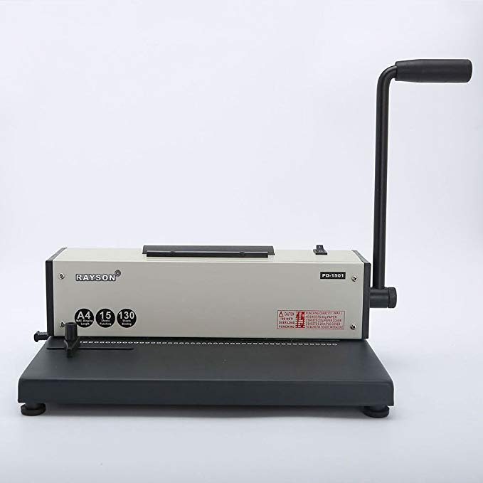 Rayson PD-1501 Coil Binding Machine with Electric Coil Inserter