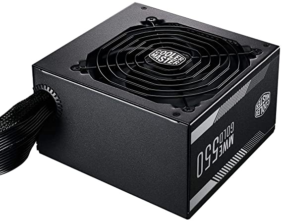 Cooler Master MPY-5501-ACAAG-US MWE Gold 550 Watt 80 Plus Gold Certified Power Supply