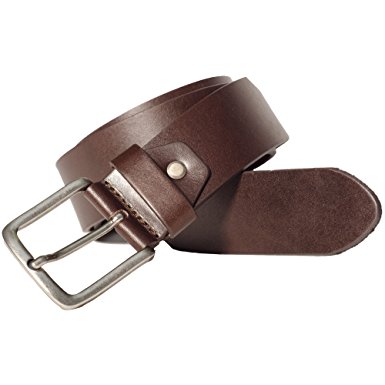 Badichi Men's Leather Belt Made in Italy- 1.5" Width