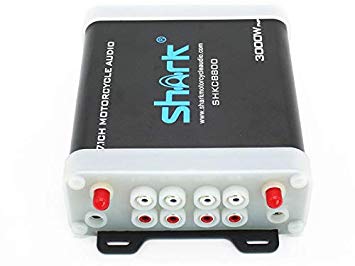 Shark Motorcycle Audio Bluetooth Amplifier 3000W 7.1CH SHKC8800N with FM Radio
