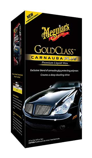 Meguiar's G7016EU Gold Class Carnauba Plus Premium Liquid Wax 473ml