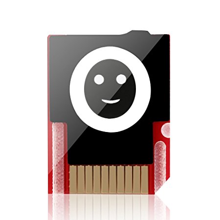 New Version Push to Eject SD2VITA PSVSD Micro SD Adapter for PS Vita Henkaku 3.60 (Red)