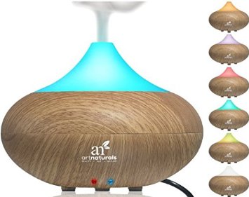 ArtNaturals Auto Shut-off 7 Color LED Lights Changing Essential Oil Diffuser