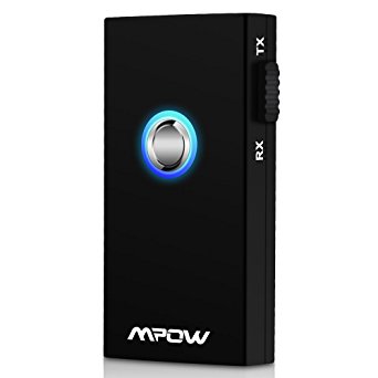 MPOW Streambot 2-In-1 Wireless Bluetooth Audio Music Streaming Switchable Receiver and Transmitter