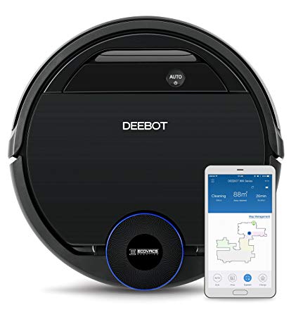 ECOVACS Robotics Deebot Ozmo 930 – Robot Vacuum Cleaner, friega and Vacuums Your Floors of a Single Stroke. Control via Smartphone