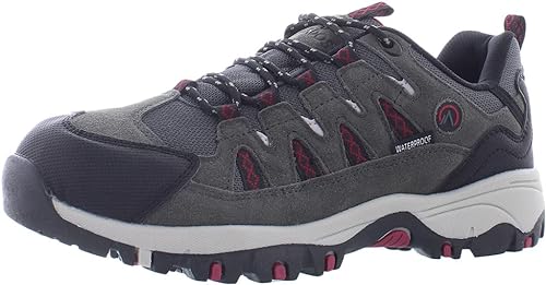 Nevados Men's Ron Waterproof Hiking Shoe | Lightweight for Trail, Walking, Summer Outdoors | Comfortable w/Memory Foam | Rugged Carbon Rubber Sole