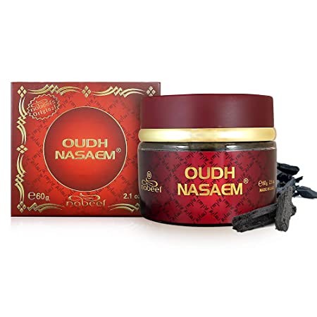 Nabeel Perfumes Oudh Nasaem Incense, 60 g