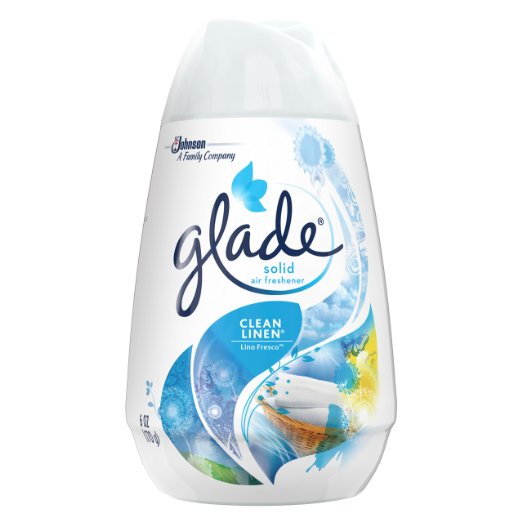 Glade Solid Air Freshener, Clean Linen, 6-Ounce