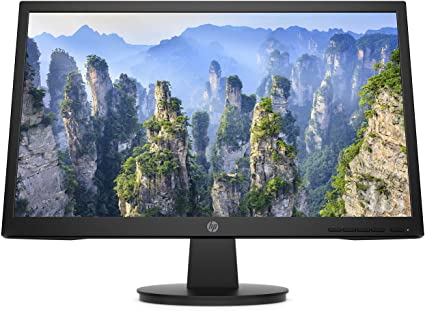 HP v22 Full HD Monitor (1920 x 1080) 21.5 Inch (1 VGA, 1 HDMI) - Black