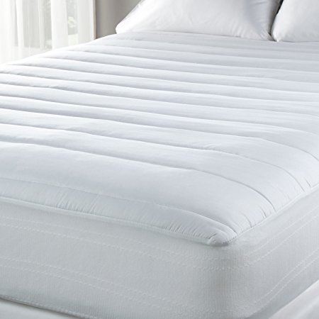 Luxury Sealy Temperature Regulating Mattress Pad - Hypoallergenic Cooling Tencel and Polyester Blend (King 78" x 80")