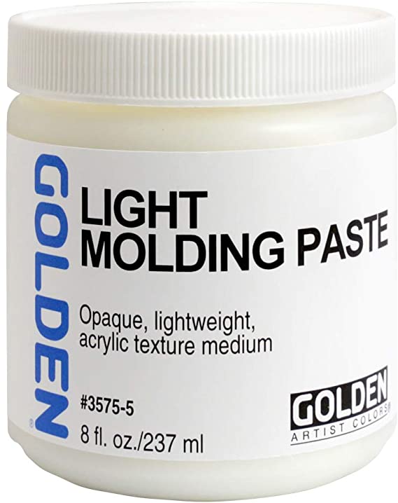 Golden Artist Colors - Light Molding Paste - 8 oz Jar