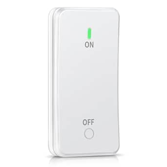 Remote Light Switch for Remote Control Outlet, Wireless Light Switch for Light Socket, Programmable Expansion for HAPYTHDA Products