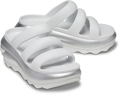 Crocs Unisex-Adult Mega Crush Triple Strap Sandal Platform