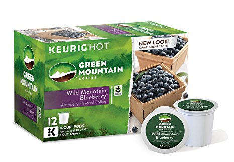 Green Mountain Coffee Wild Mountain Blueberry, Keurig K-Cups, 72 Count