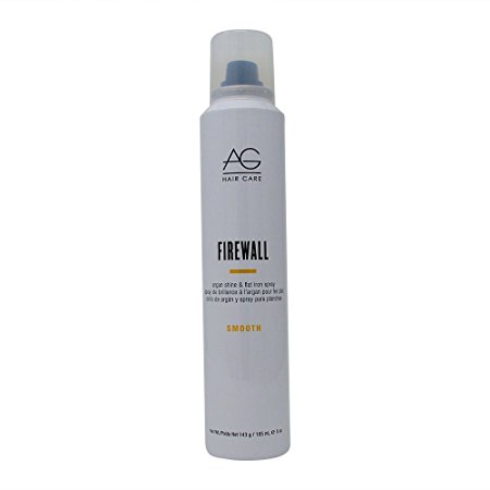 AG Hair Firewall Argan Flat Iron Hair Spray, 5 Ounce