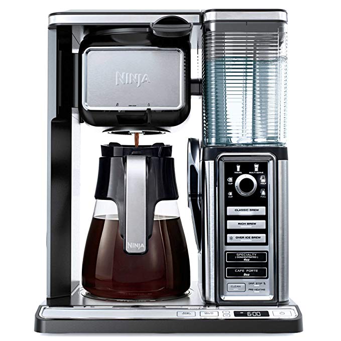 Ninja Coffee Bar 50 oz. Stainless Steel Brewer System in Black