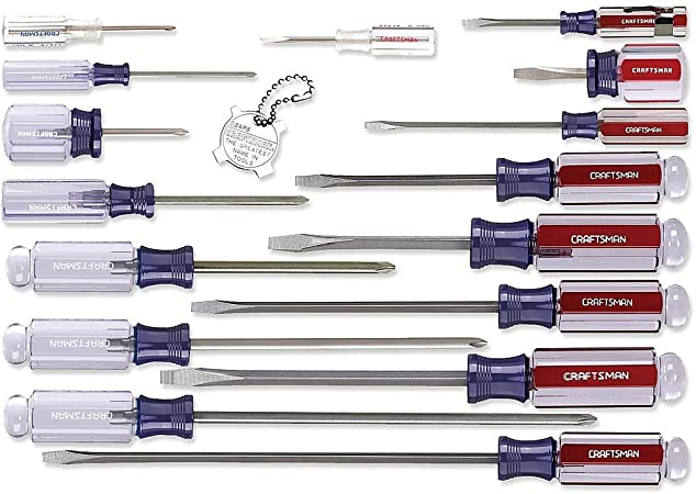 Craftsman 9-31794 Slotted Phillips Screwdriver Set, 17 Piece