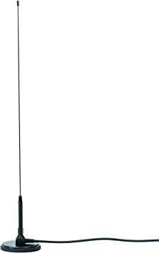 Authentic Genuine Nagoya UT-72G Super Loading Coil 20-Inch Magnetic Mount (Heavy Duty) GMRS (462MHz) Antenna PL-259, Includes Additional SMA Male & Female Adaptors for GMRS Handheld Radios