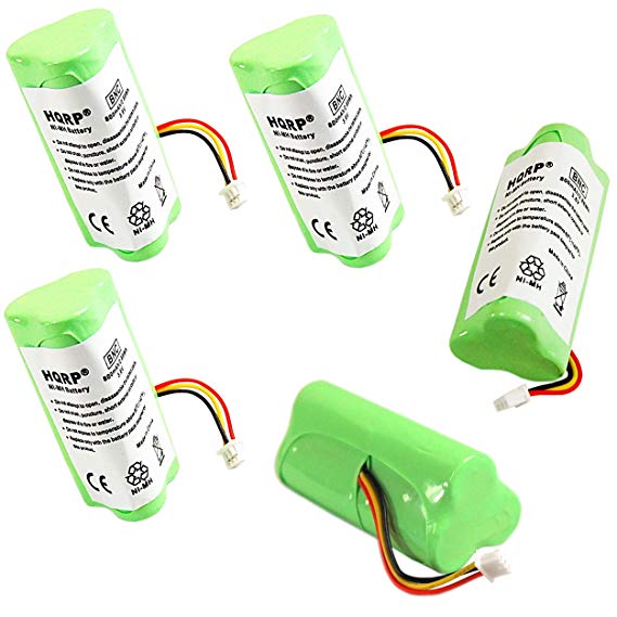 HQRP 5-Pack Battery Works with Motorola Symbol LS4278 LS-4278 LS4278-M LI4278 DS6878 82-67705-01 BTRY-LS42RAAOE-01 K35466 Cordless Bar Code Scanner LI-4278 DS-6878