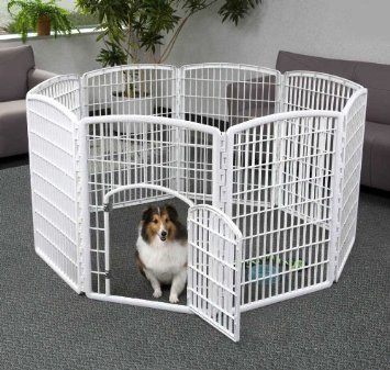 IRIS Plastic Pet Playpen