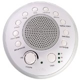 SONEic - Sleep Relax and Focus Sound Machine 10 Soothing White Noise and Natural Sound Tracks with Timer Option Crystal Clear Quality Sound Speaker and 35mm Headphone Jack with Volume Control USB or Battery Powered Portable and Stylish - Black