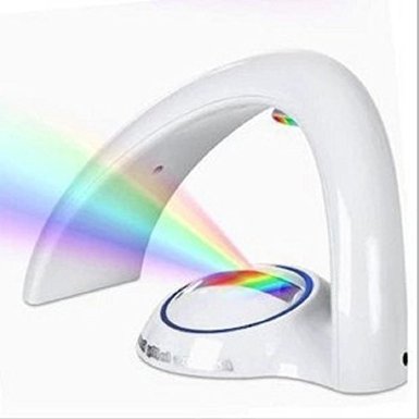 MOCREO®Arch Shape Romantic LED Rainbow Lamp Wall Ceiling Project Night Light Room Hallway Lobby Decoration Sleep Light or Colorful Gift for Children Magic Toys Auto Off Function