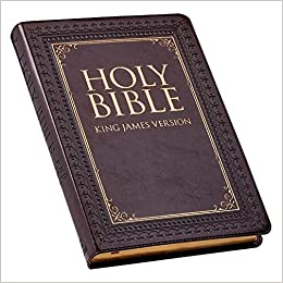 Holy Bible: KJV Large Print Thumb Index Edition: Brown (King James Bible)