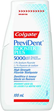 Colgate PreviDent 5000ppm Booster Plus Toothpaste, Spearmint, 100 mL