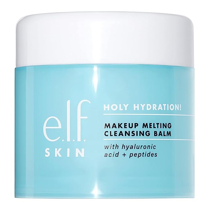 e.l.f. Holy Hydration! Makeup Melting Cleansing Balm, Face Cleanser & Makeup Remover, 2 Oz