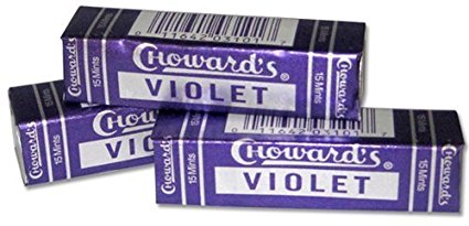 3 Pack Chowards Violet Mints - C Howard's Old Fashion Mints 3 Pack - Nostalgia Candy