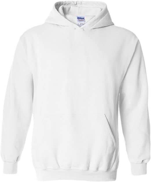 Gildan Blank Hoodie - Hooded Sweatshirt - Unisex Style 18500 Adult Pullover