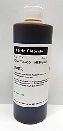 Ferric Chloride Solution Liquid Etchant 500ml (16oz)