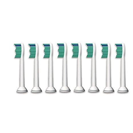 Philips Sonicare HX6018/26 Pro Results Brush Heads - White, Pack of 8