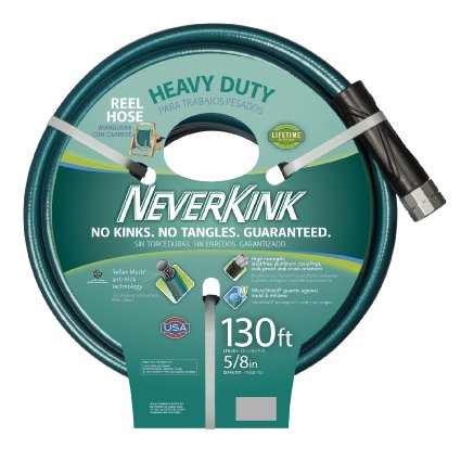 NeverKink Series 8615-130 Series 2000 Ultra Flexible Garden Hose 58-Inch by 130-Feet