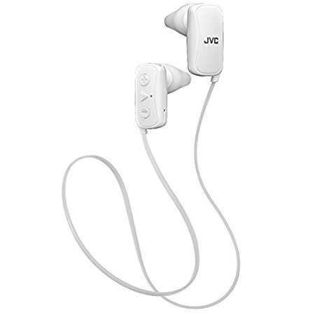 JVC HAF250BTBWE WHITE Sports Bluetooth Headphones HAF250BT