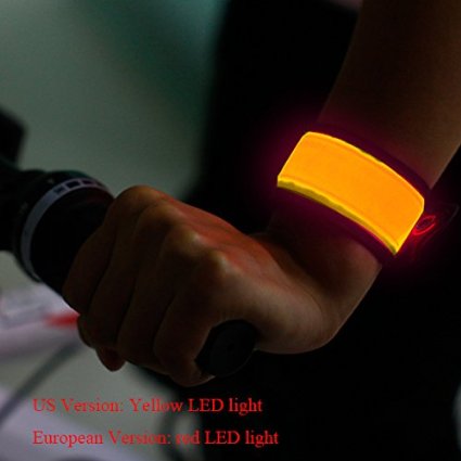 BSeen (TM), LED Slap Band, Glow bracelet, armband Glow in the dark