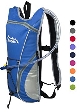 Andes 2 Litre Hydration Pack Water Rucksack/Backpack Cycling Bladder Bag