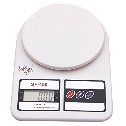 Bulfyss Electronic Kitchen Digital Weighing Scale - 10 Kg Capacity