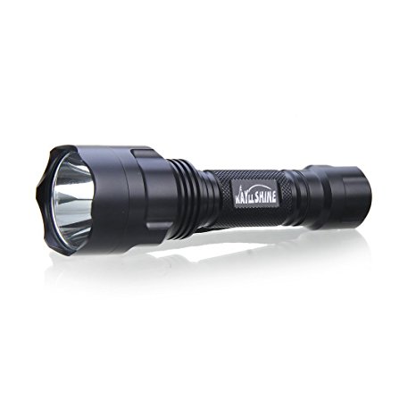 WAYLLSHINE(TM) C8-T6 5-Mode XML CREE LED 1000 Lumen Flashlight Torch for Riding, Camping, Hiking, Hunting & Indoor Activities