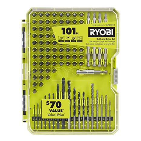 Ryobi 101Piece Drill and Driver Bit Set A981013