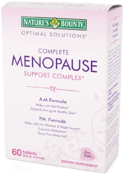 Nature's Bounty Optimal Solutions Menopause Support, 60 Tablets