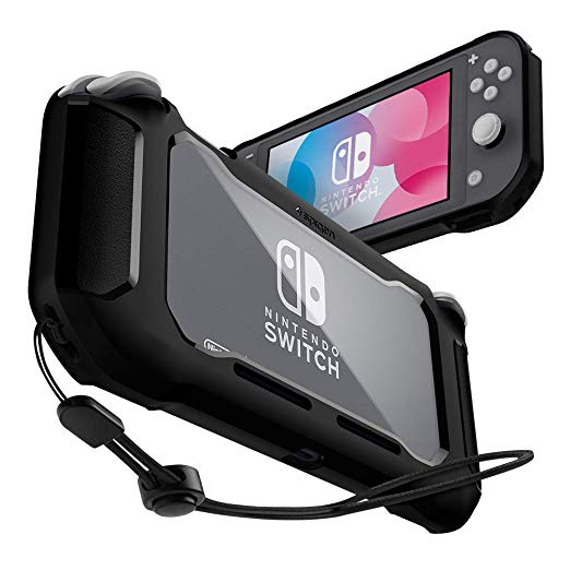 Spigen Rugged Armor Designed for Nintendo Switch Lite Case - Matte Black