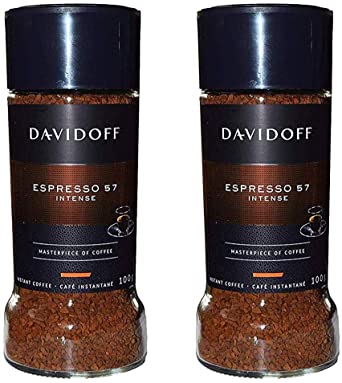 Davidoff Expresso 57 Intense Coffee Bottle, 2 X 100 g