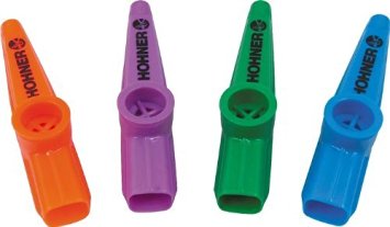 Hohner KC 50 Kazoos of Assorted Colors, 50 Pack